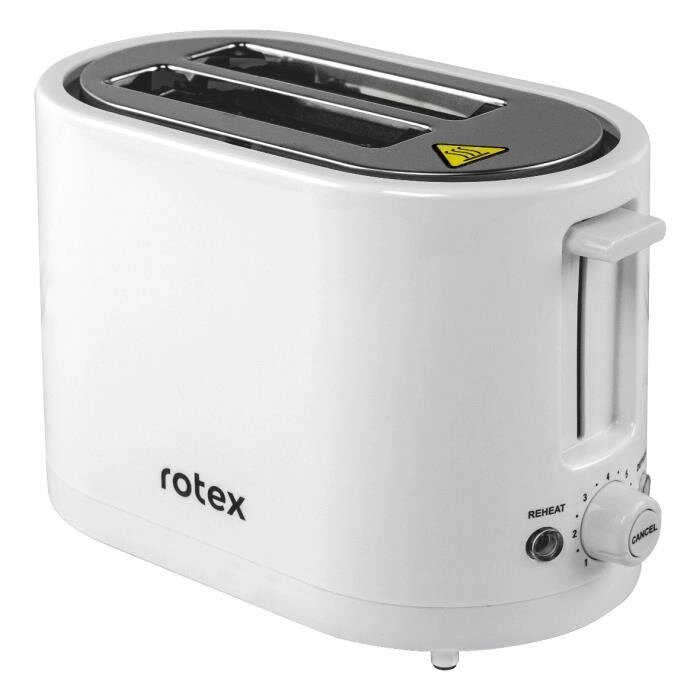Тостер Rotex RTM130-W 750 Вт від компанії Shock km ua - фото 1