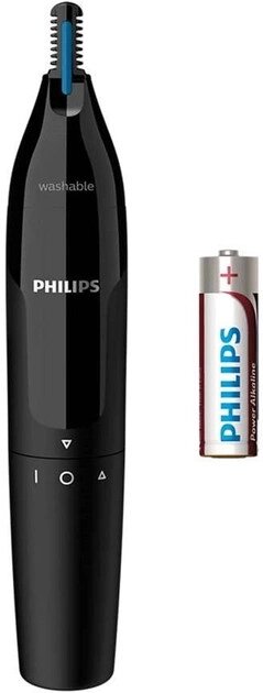 Тример для носа та вух Philips NT1650-16 чорний від компанії Shock km ua - фото 1