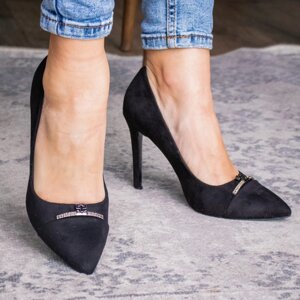 Туфлі жіночі Fashion Becka 2533 37 розмір 24 см Чорний
