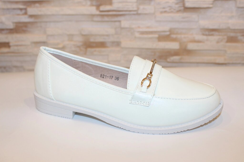 Туфлі жіночі білі Т1589 від компанії Shock km ua - фото 1