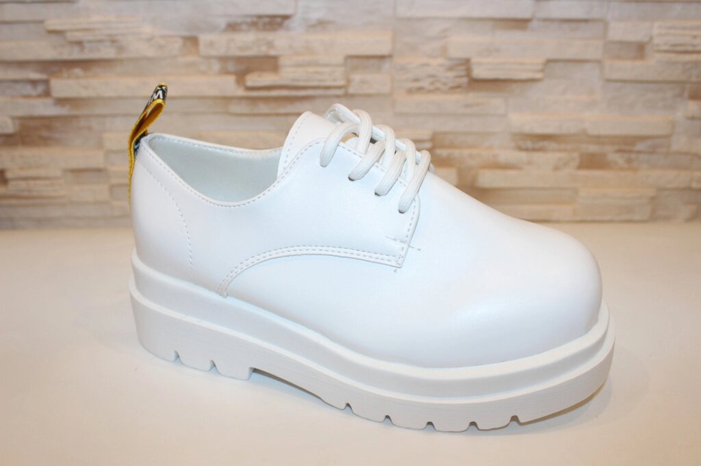 Туфлі жіночі білі Т1712 38 від компанії Shock km ua - фото 1