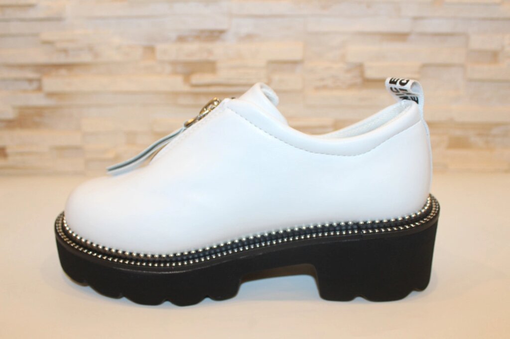 Туфлі жіночі білі Т1717 38 від компанії Shock km ua - фото 1