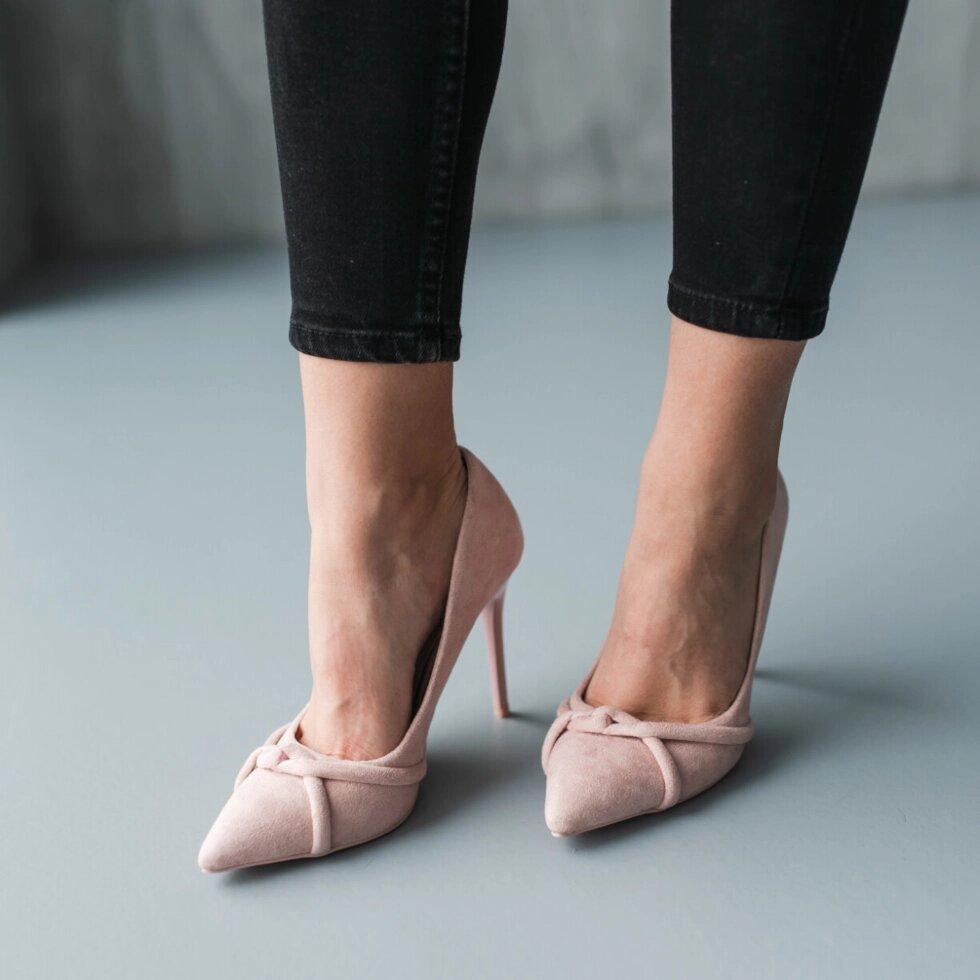 Туфлі жіночі Fashion Backstreet 3749 39 розмір 25 см Рожевий від компанії Shock km ua - фото 1