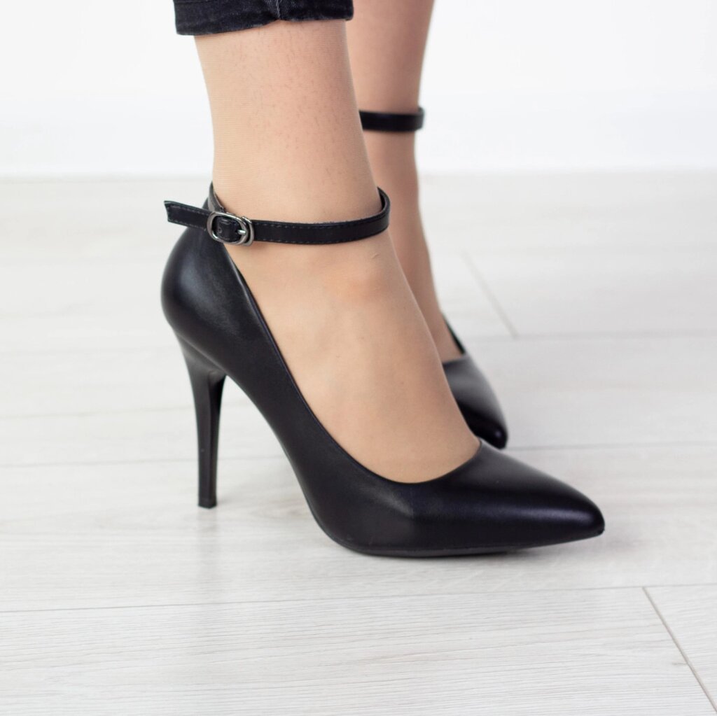 Туфлі жіночі Fashion Bridget 90051 38 розмір 24,5 см Чорний (уцінка) від компанії Shock km ua - фото 1