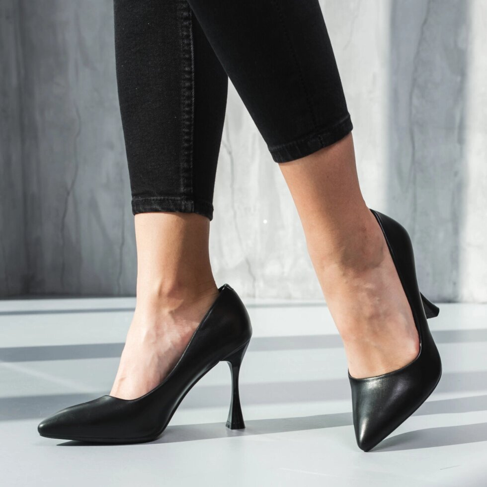 Туфлі жіночі Fashion Dixie 3723 40 розмір 25,5 см Чорний від компанії Shock km ua - фото 1