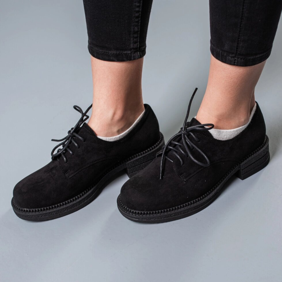 Туфлі жіночі Fashion Trixy 3789 38 розмір 24,5 см Чорний від компанії Shock km ua - фото 1