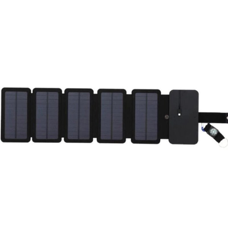 Туристична сонячна батарея - сонячна зарядка для телефону Kernuap 5W, 5В/1А від компанії Shock km ua - фото 1