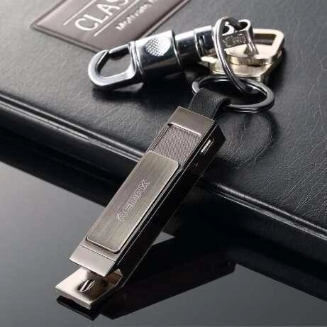 USB запальничка Remax Tondan RT-CL02 black від компанії Shock km ua - фото 1
