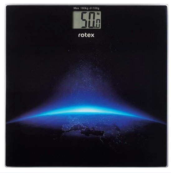 Ваги для підлоги Rotex RSB06-N 180 кг сині від компанії Shock km ua - фото 1
