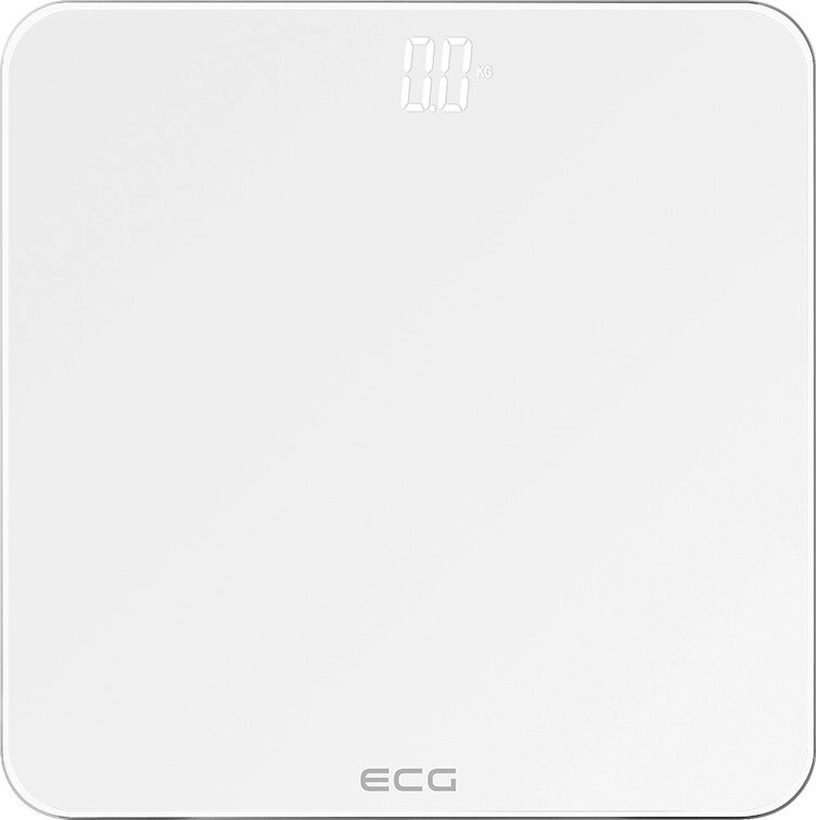 Ваги підлогові ECG OV-1821-White 180 кг білі від компанії Shock km ua - фото 1