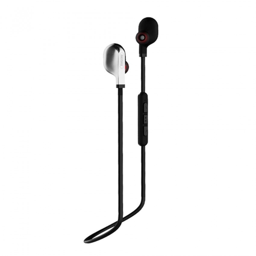 Вакуумні навушники Bluetooth Earphone Sports Remax RB-S18-Black від компанії Shock km ua - фото 1