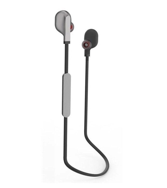 Вакуумні навушники Bluetooth Earphone Sports Remax RB-S18-Silver від компанії Shock km ua - фото 1