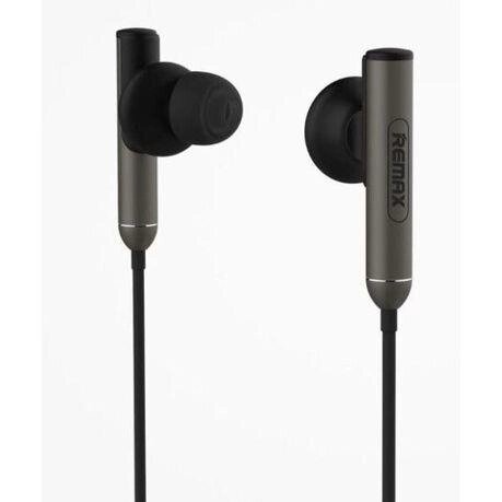 Вакуумні навушники Bluetooth Remax RB-S9-Black від компанії Shock km ua - фото 1