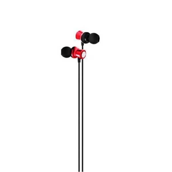 Вакуумні навушники Melody REB-A01 red Recci CC100034 від компанії Shock km ua - фото 1