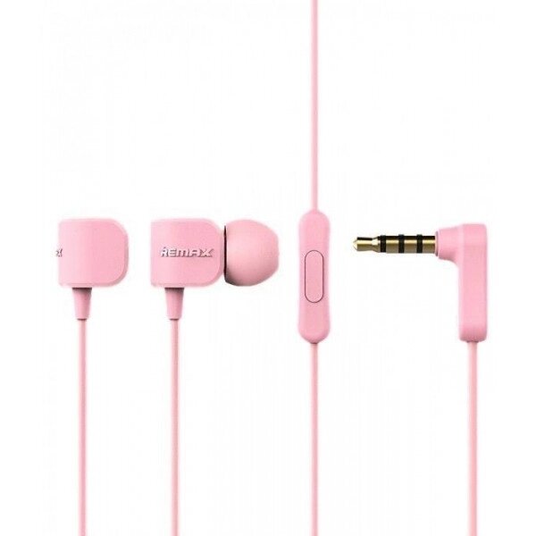 Вакуумні навушники RM-502 Pink Remax 335206 від компанії Shock km ua - фото 1