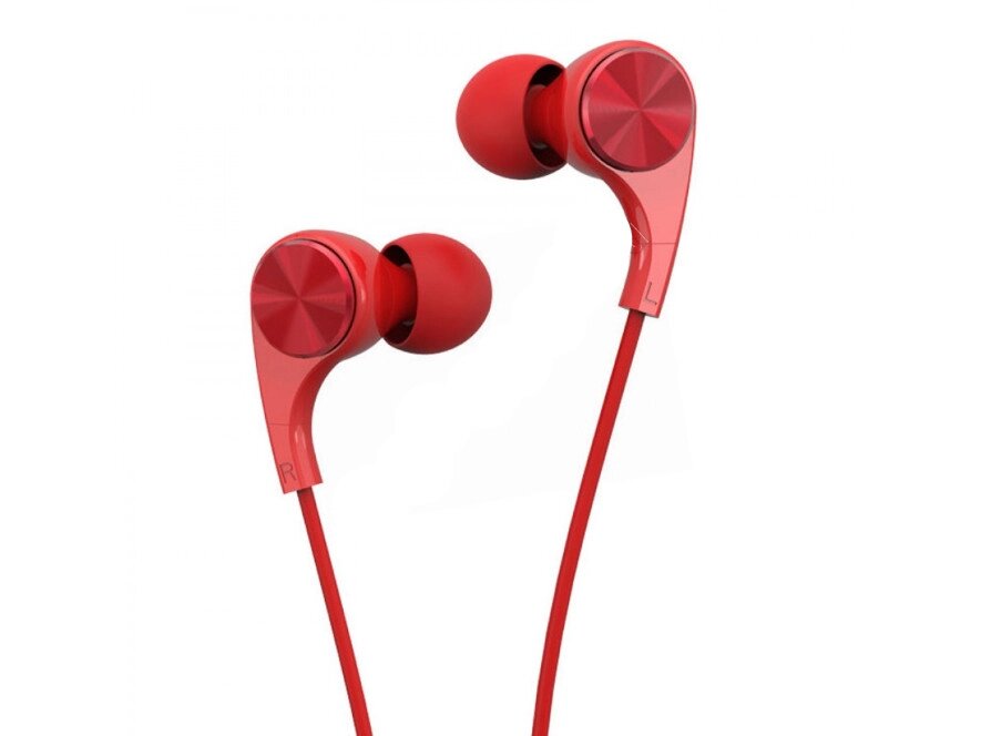 Вакуумні навушники RM-569 red Remax 330013 від компанії Shock km ua - фото 1