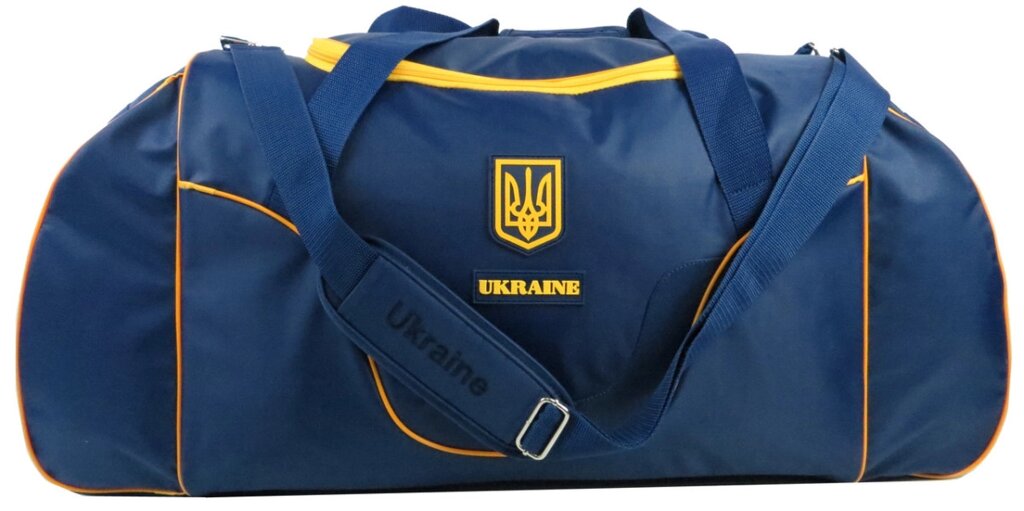 Велика дорожня, спортивна сумка 80L Kharbel, Україна C220L синя від компанії Shock km ua - фото 1
