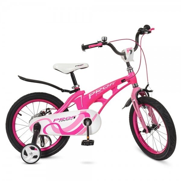 Велосипед дитячий Profi Infinity LMG18203 18 дюймів рожевий від компанії Shock km ua - фото 1