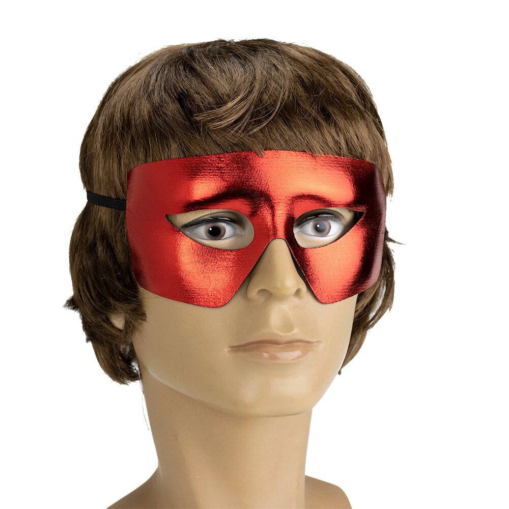Венеціанська маска Містер Х (червона) від компанії Shock km ua - фото 1
