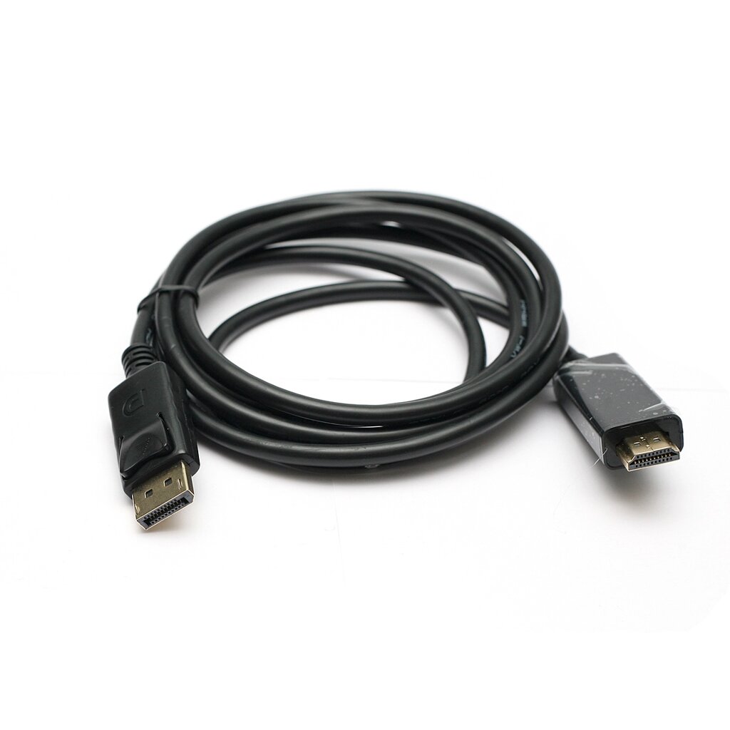 Відео кабель PowerPlant HDMI - DisplayPort, 1.8м, позолочені конектори, 1.3V від компанії Shock km ua - фото 1