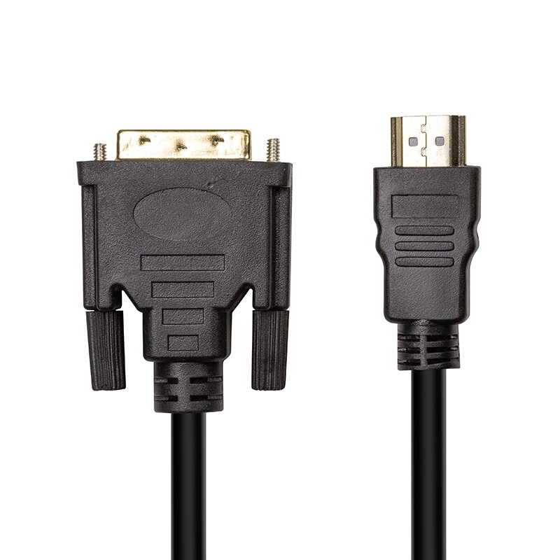 Відео кабель PowerPlant HDMI (M) - DVI (M), 1.8 м від компанії Shock km ua - фото 1