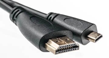 Відео кабель PowerPlant HDMI - micro HDMI, 0.5м, позолочені конектори, 1.3V від компанії Shock km ua - фото 1