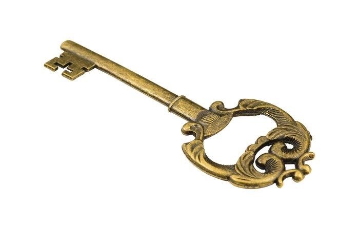 Відкривачка для пляшок металева у формі старовинного ключика Empire М-1639 від компанії Shock km ua - фото 1