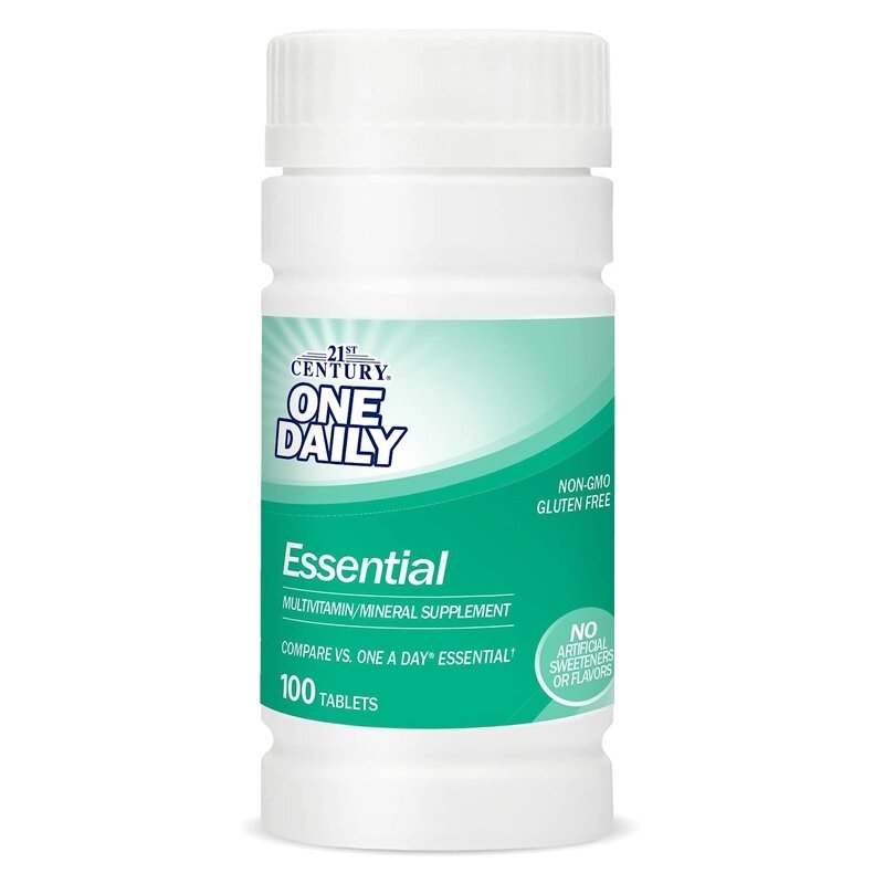 Вітаміни та мінерали 21st Century One Daily Essential, 100 таблеток від компанії Shock km ua - фото 1
