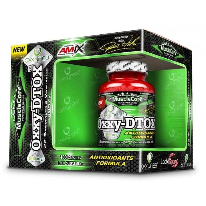 Вітаміни та мінерали Amix Nutrition MuscleCore Oxxy-DTOX Antioxidant Formula, 100 капсул від компанії Shock km ua - фото 1