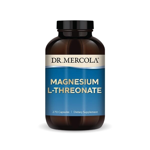 Вітаміни та мінерали Dr. Mercola Magnesium L-Threonate, 270 капсул від компанії Shock km ua - фото 1