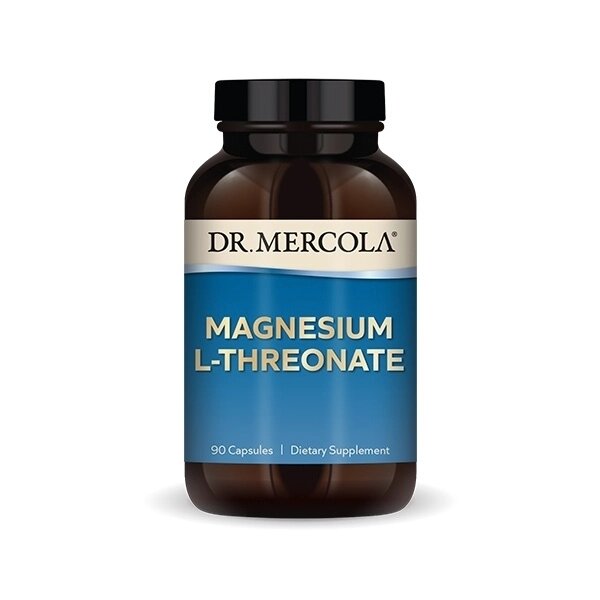 Вітаміни та мінерали Dr. Mercola Magnesium L-Threonate, 90 капсул від компанії Shock km ua - фото 1