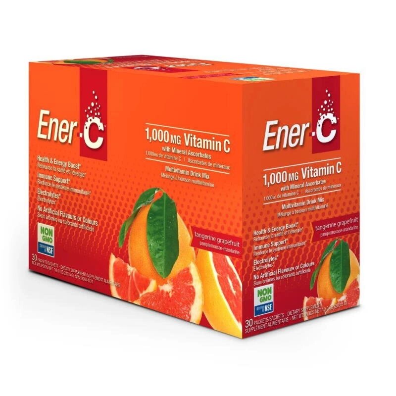Вітаміни та мінерали Ener-C Vitamin C, 30 пакетиків Ананас-кокос від компанії Shock km ua - фото 1