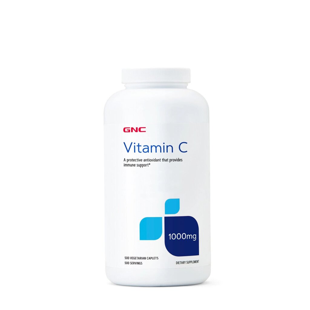 Вітаміни та мінерали GNC Vitamin C 1000 mg, 500 каплет від компанії Shock km ua - фото 1