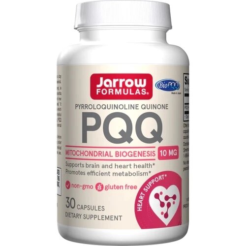 Вітаміни та мінерали Jarrow Formulas PQQ 10 mg, 30 капсул від компанії Shock km ua - фото 1