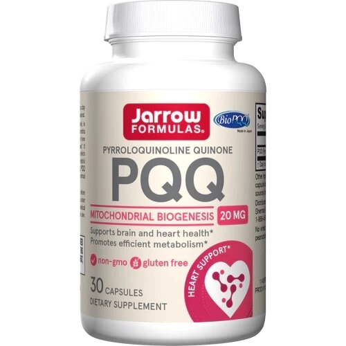 Вітаміни та мінерали Jarrow Formulas PQQ 20 mg, 30 капсул від компанії Shock km ua - фото 1