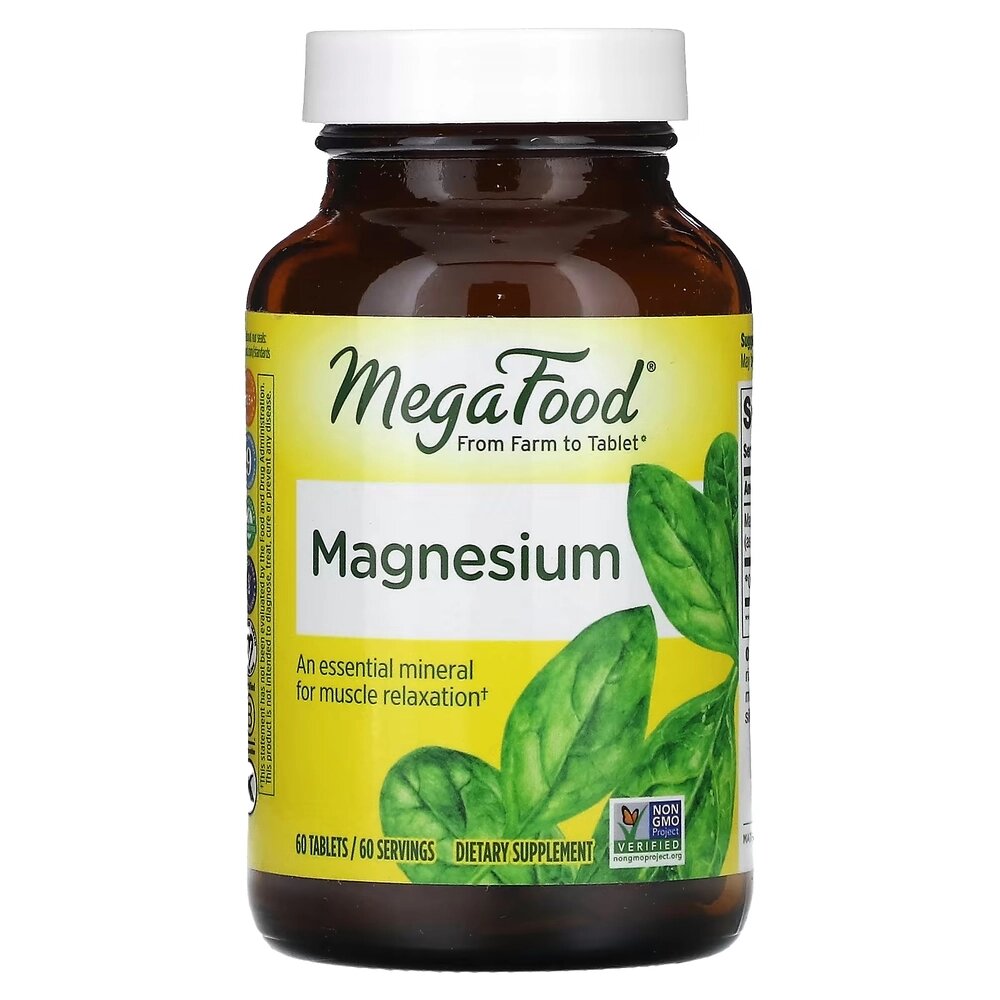 Вітаміни та мінерали MegaFood Magnesium, 60 таблеток від компанії Shock km ua - фото 1