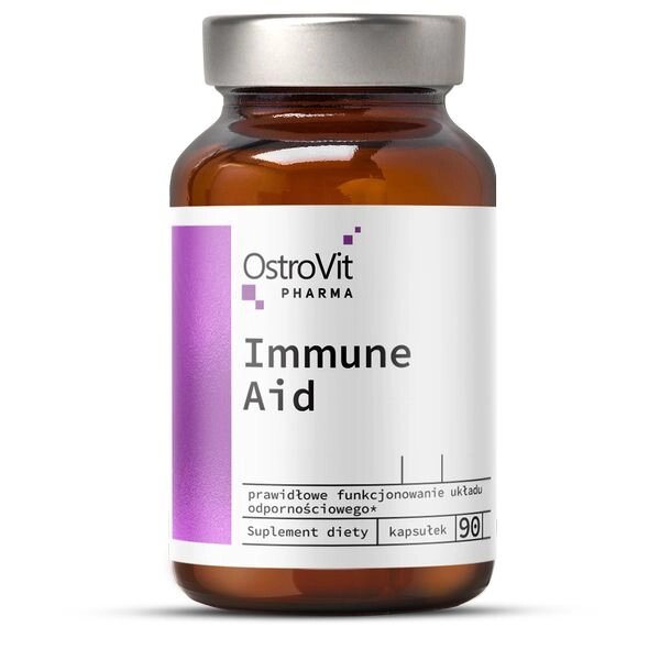 Вітаміни та мінерали OstroVit Pharma Immune Aid, 90 капсул від компанії Shock km ua - фото 1