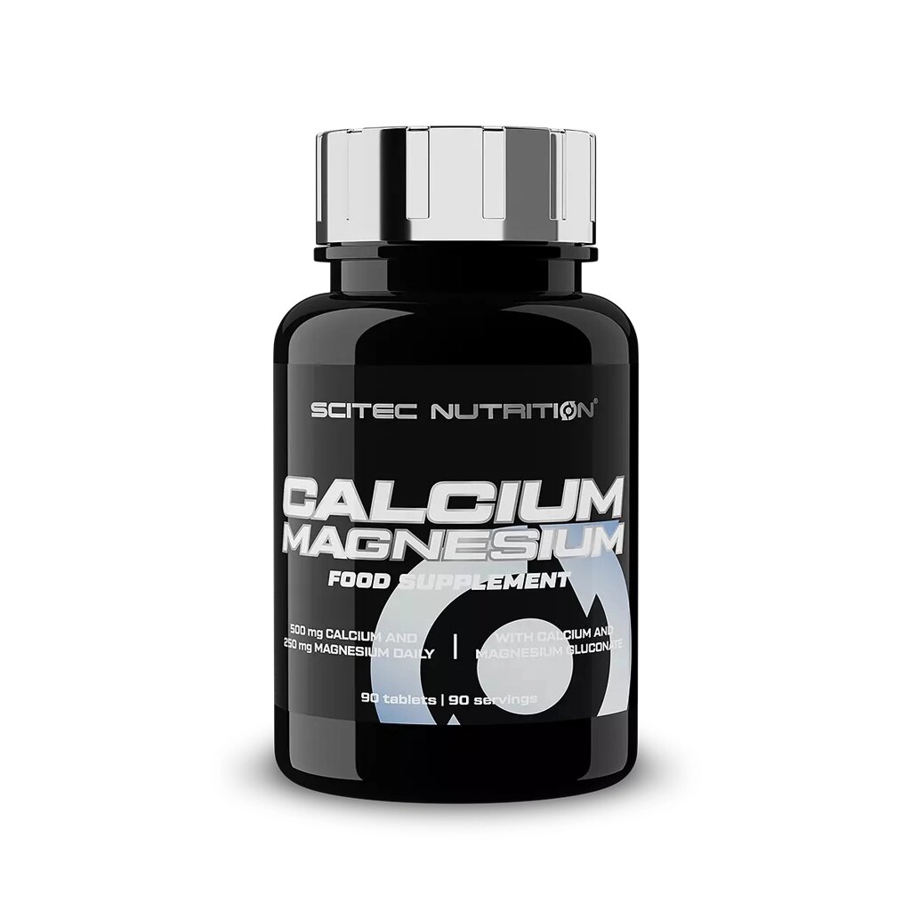 Вітаміни та мінерали Scitec Calcium Magnesium, 90 таблеток від компанії Shock km ua - фото 1