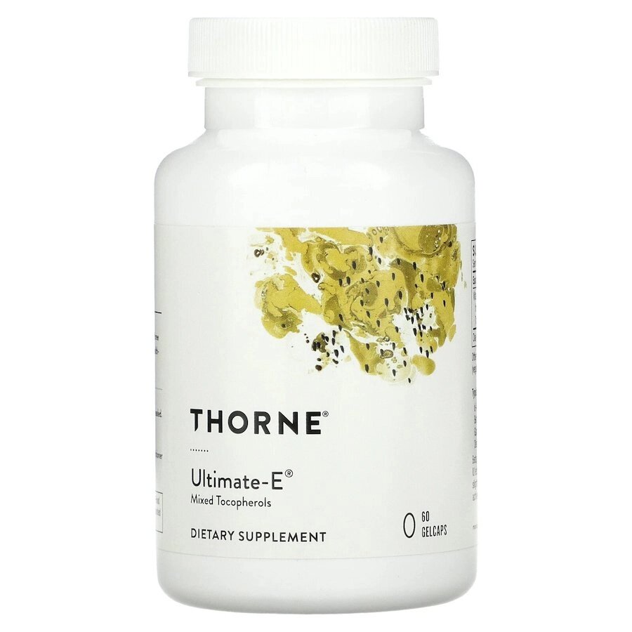 Вітаміни та мінерали Thorne Ultimate-E, 60 капсул від компанії Shock km ua - фото 1