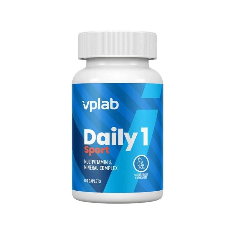 Вітаміни та мінерали VPLab Daily 1 Multivitamin, 100 каплет від компанії Shock km ua - фото 1