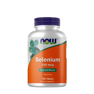 Вітаміни та мінерали NOW Selenium 100 mcg, 100 таблеток