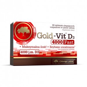 Вітаміни та мінерали OLIMP Gold-Vit D3 4000 fast, 90 таблеток