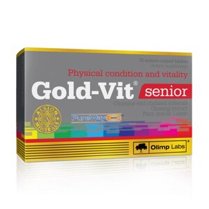 Вітаміни та мінерали Olimp Gold Vit for Senior, 30 капсул