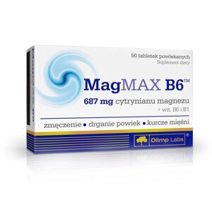Вітаміни та мінерали Olimp Mag MAX B6, 50 таблеток