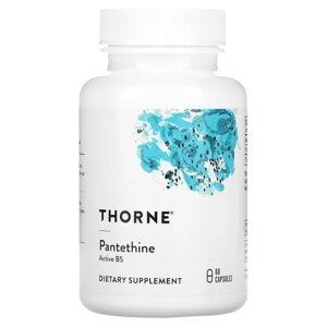 Вітаміни та мінерали Thorne Pantethine, 60 капсул
