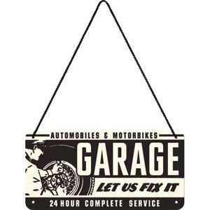 Вивіска на шнурку "Sing Garage" Nostalgic Art (28011)