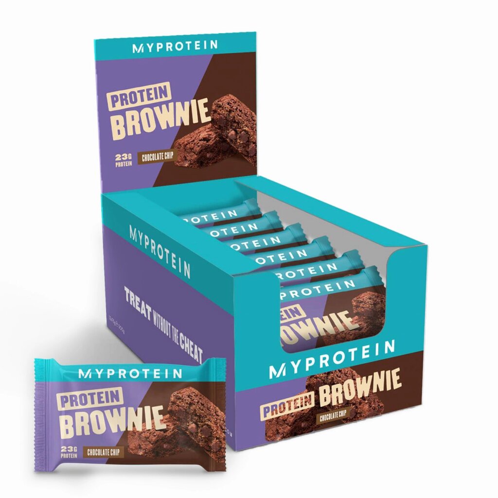 Замінник харчування MyProtein Protein Brownie, 12*75 грам Шоколад від компанії Shock km ua - фото 1