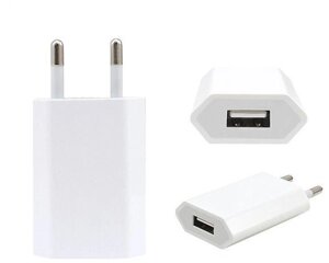 Сетевое зарядное устройство Apple USB Power Adapter 1A White