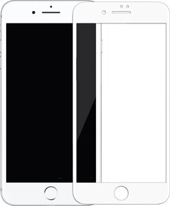 Защитное стекло Mocoll 3D Full Cover 0.3mm Black Diamond Tempered Glass Apple iPhone 7/8/SE 2020 White