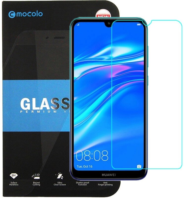 Защитное стекло Mocolo 2.5D 0.33mm Tempered Glass Huawei Y6 Pro 2019 від компанії Shock km ua - фото 1